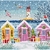 Letistitch 9915  kit point croix  chalets de mer enneigés