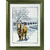 Cheval d'hiver - Permin 12-3337 - 34.26 € Broderie point de croix sur www.la-brodeuse.com
