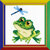 Petite Grenouille - Riolis HB159 - Kit broderie point de croix facile sur www.la-brodeuse.com