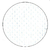 Toile Aïda 6.4 blanche - Permin of Copenhagen - Code 355-00 - En vente sur www.la-brodeuse.com