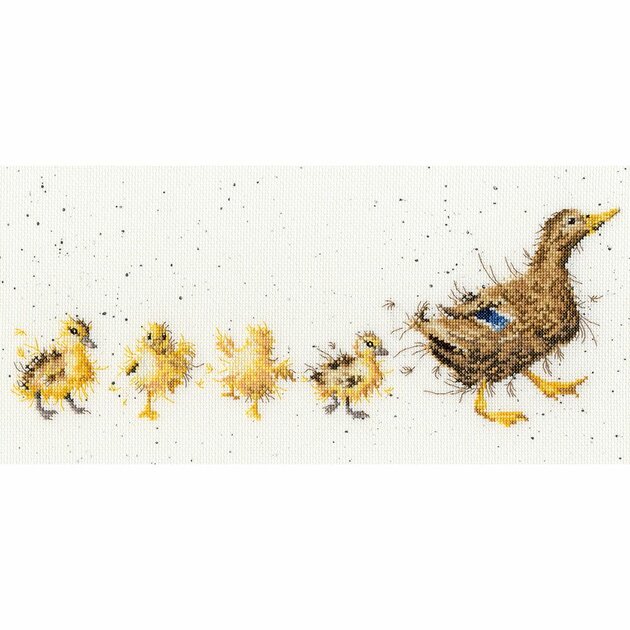 Kit Point De Croix Bothy Threads 'Tree Of Joy' XX23 - Tissu Aida, 27x28cm