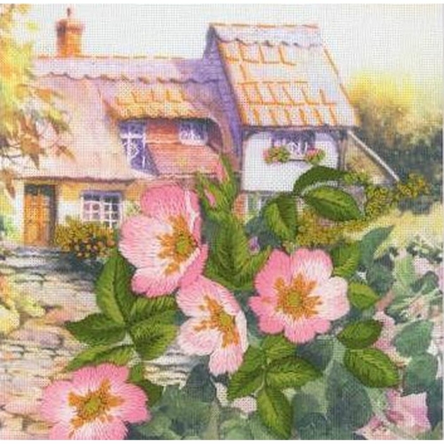 Kit point de croix RIOLIS A1003 Mère nature Terre 40x30cm - Broderie du