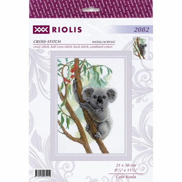 Riolis - 1090 - Tendresse - kit point croix compté