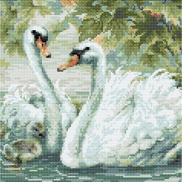 Riolis AM0073 Broderie Diamant heure du thé d'hiver