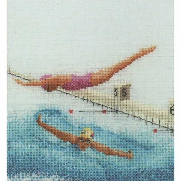 Kit broderie sydney sur aida de Thea Gouverneur TG-480A