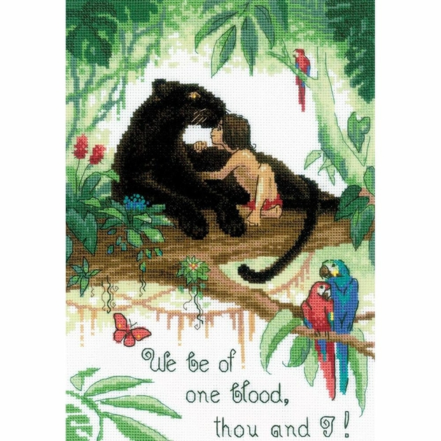 Riolis Kit De Broderie Au Point De Croix Nous Sommes Du Même