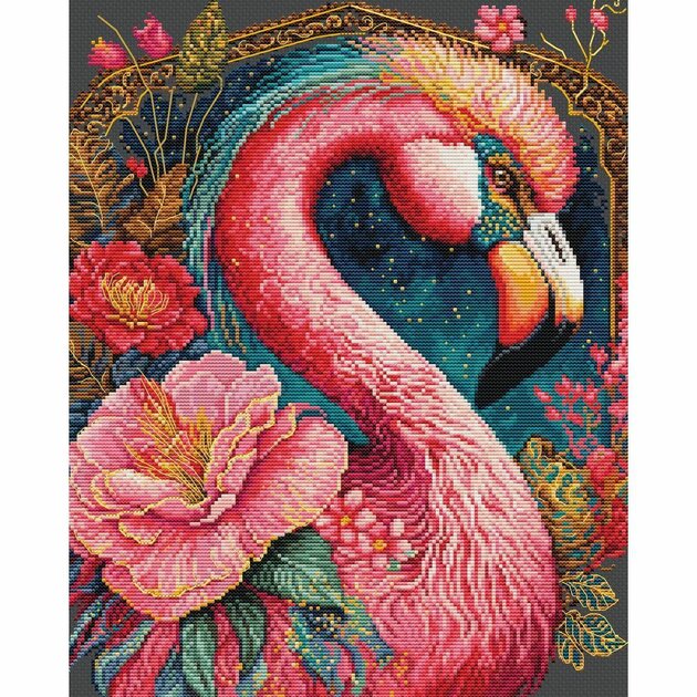 Luca-S Kit point de croix B2384, multicolore, 45 x 34 cm