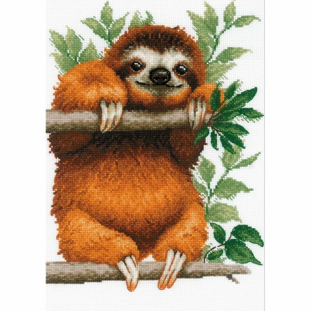 Bothy Threads XHD59 Paresseux Kit Point De Croix Compté