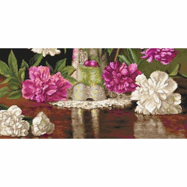 Kit Point De Croix Luca-S Les Cupcakes (12x12cm) - Toile Aida 18ct, Avec Diagramme Et Cerceau