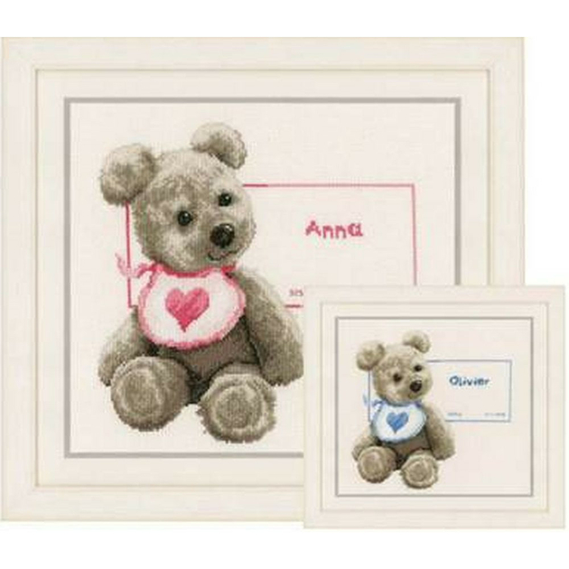 Vervaco Point De Croix Compté Kit DIY Cadeau Bebe