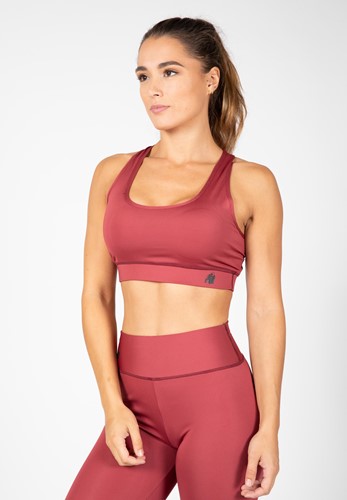 meta-sports-bra-burgundy-red