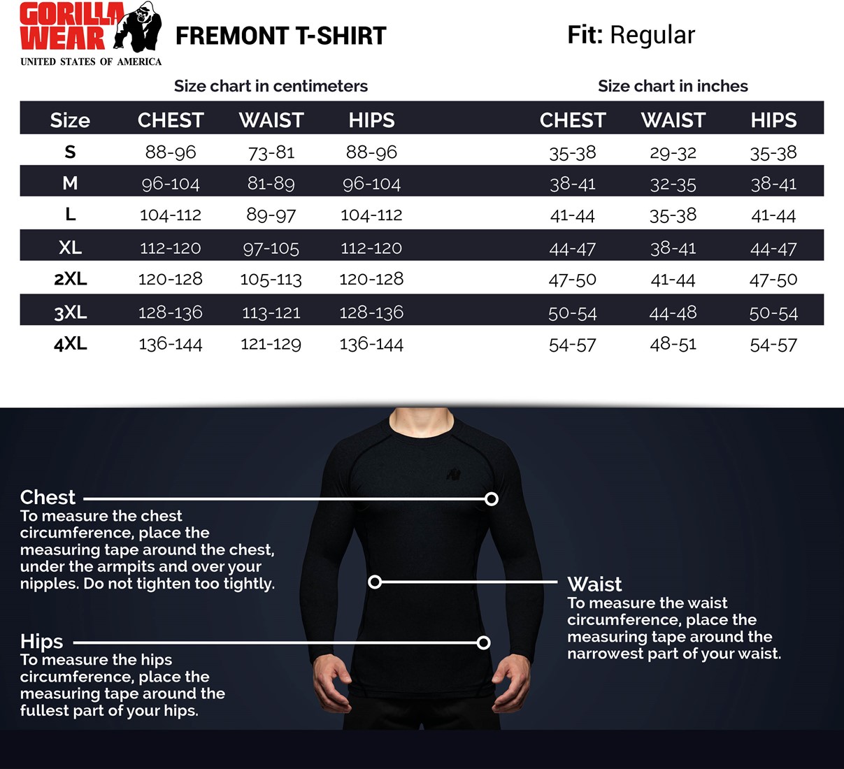 fremont-t-shirt-sizechart