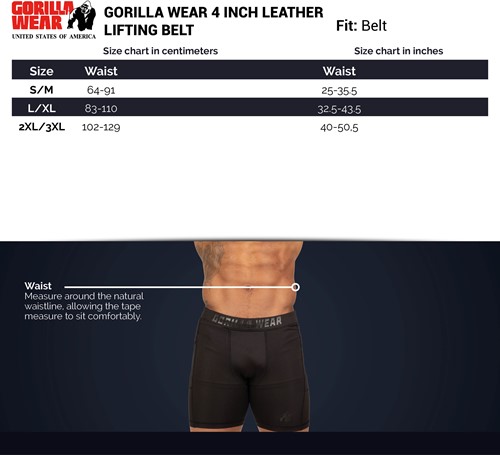 4-inch-leather-lifting-belt-sizechart