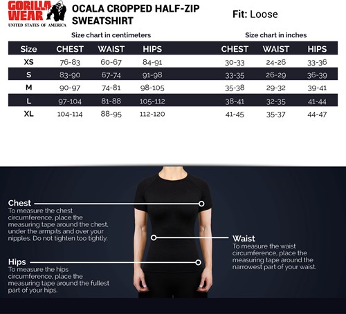 ocala-cropped-half-zip-sweatshirt-sizechart