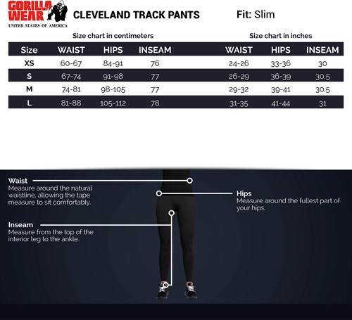 cleveland-pants-size-chart