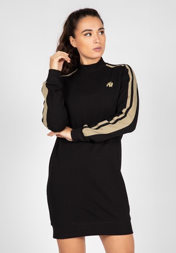 isabella-sweatshirt-dress-black-s