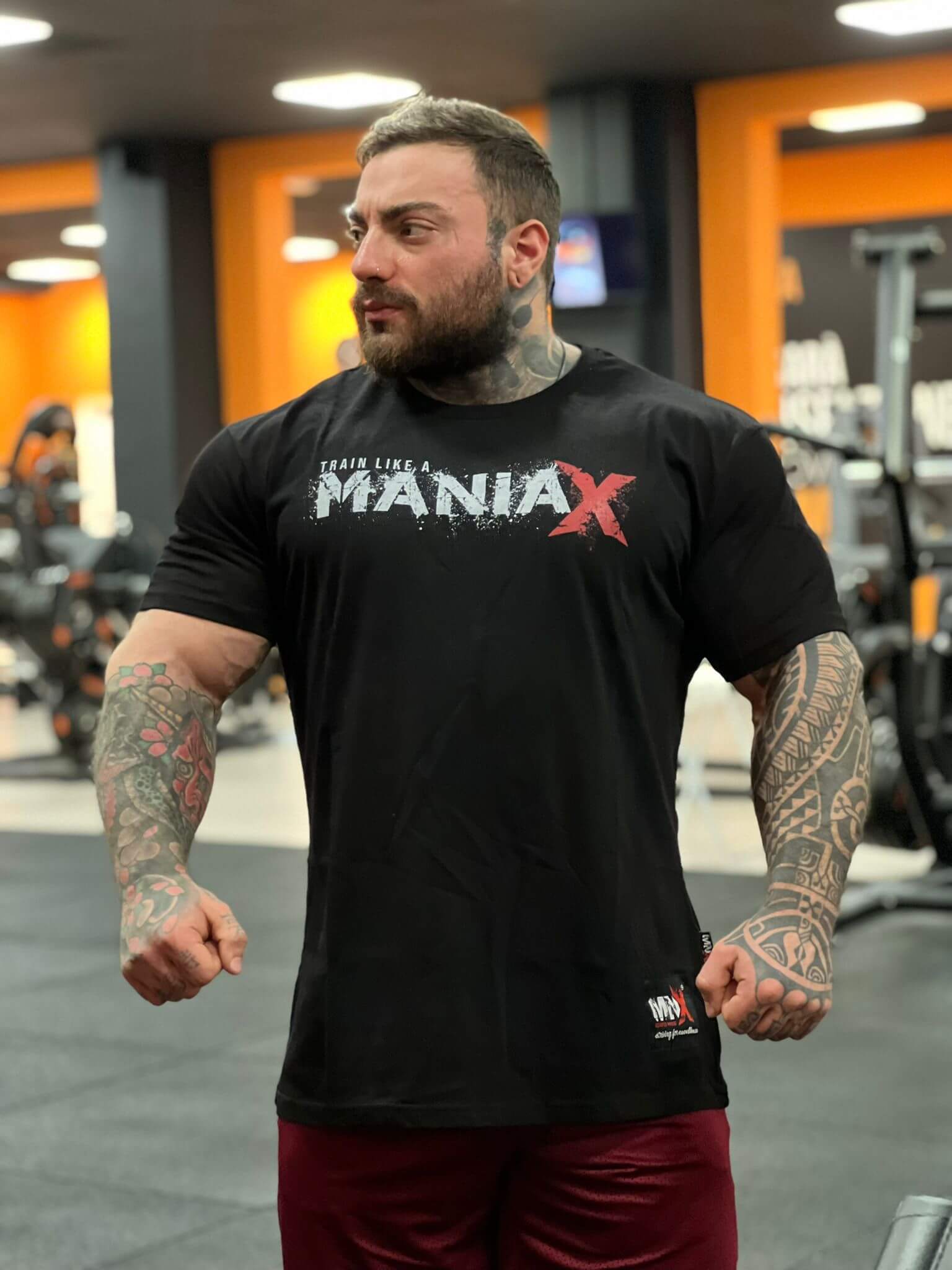 MNX-TRAIN-LIKE-A-MANIAX-T-SHIRT