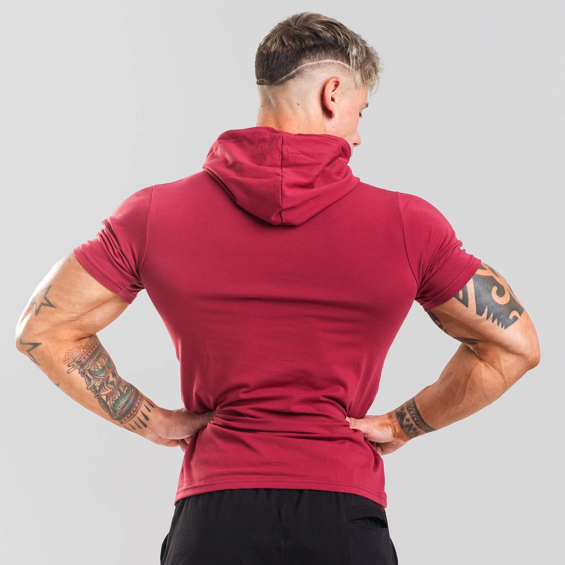MNX-HOODED-TEE-BURGUNDY