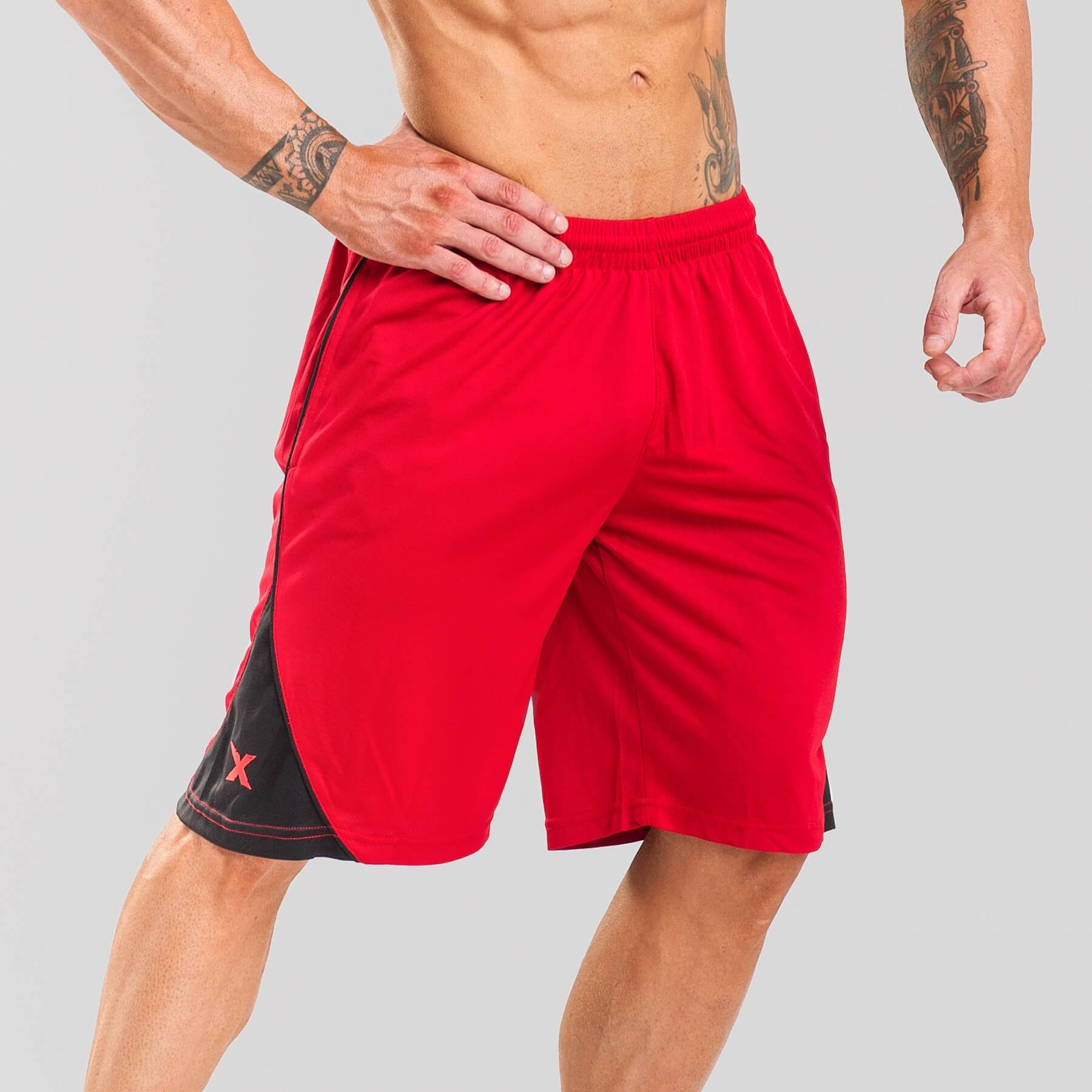 MNX-BASKETBALL-SHORTS-RED-2