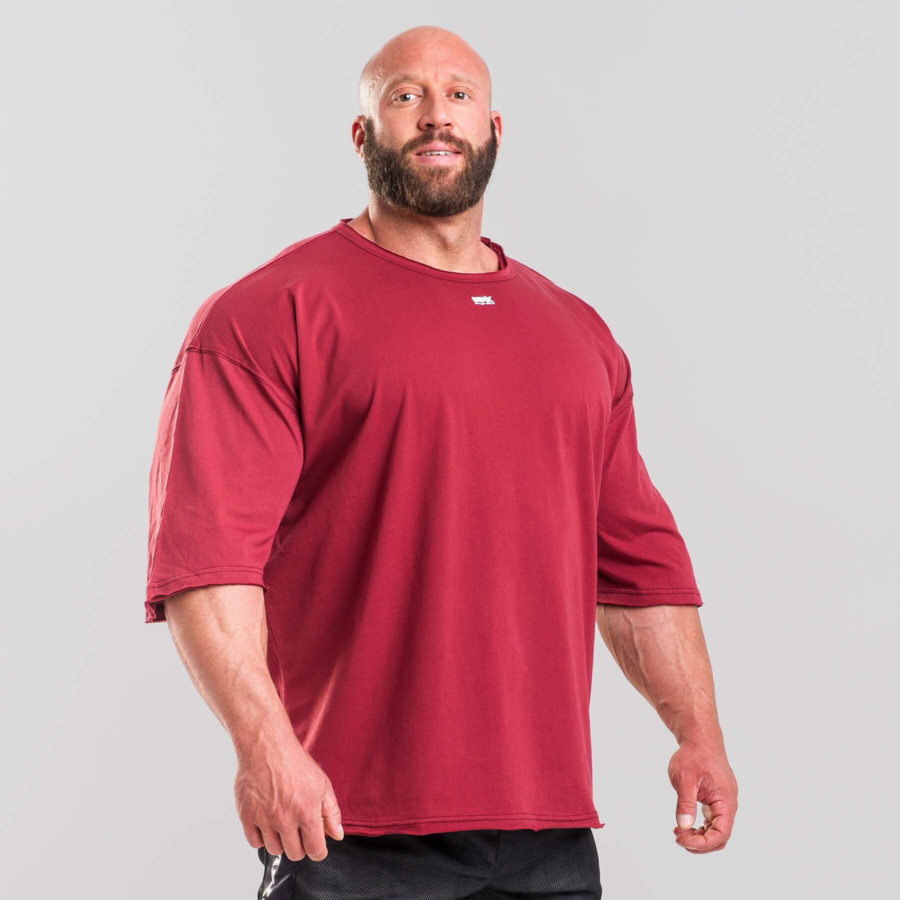 MNX-EXTRA-TEE-BURGUNDY-1