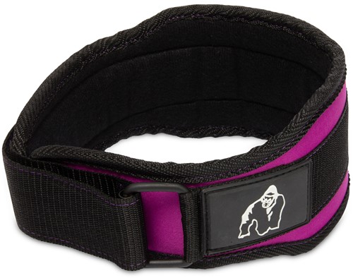 women-s-lifting-belt-zwart-paars-detail
