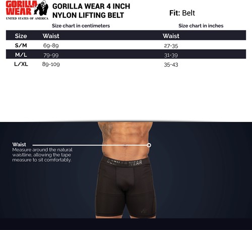 4-inch-nylon-belt-sizechart