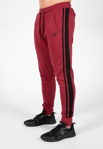 banks-sweatpants-burgundy-red-black-s