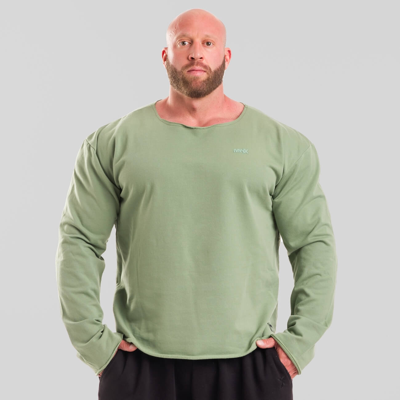 AESTHETIC-SWEATSHIRT-GREEN