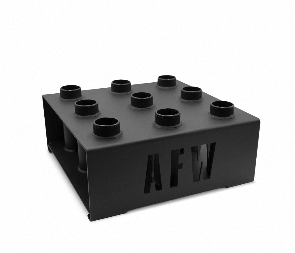 938101 - AFW Rack 9 barras vertical