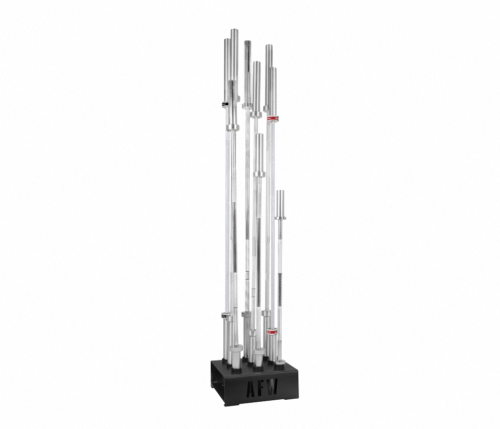 938101 - AFW Rack 9 barras vertical con barras
