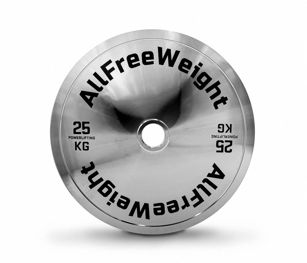 440402-25 - AFW disco powerlifting 25kg chromed