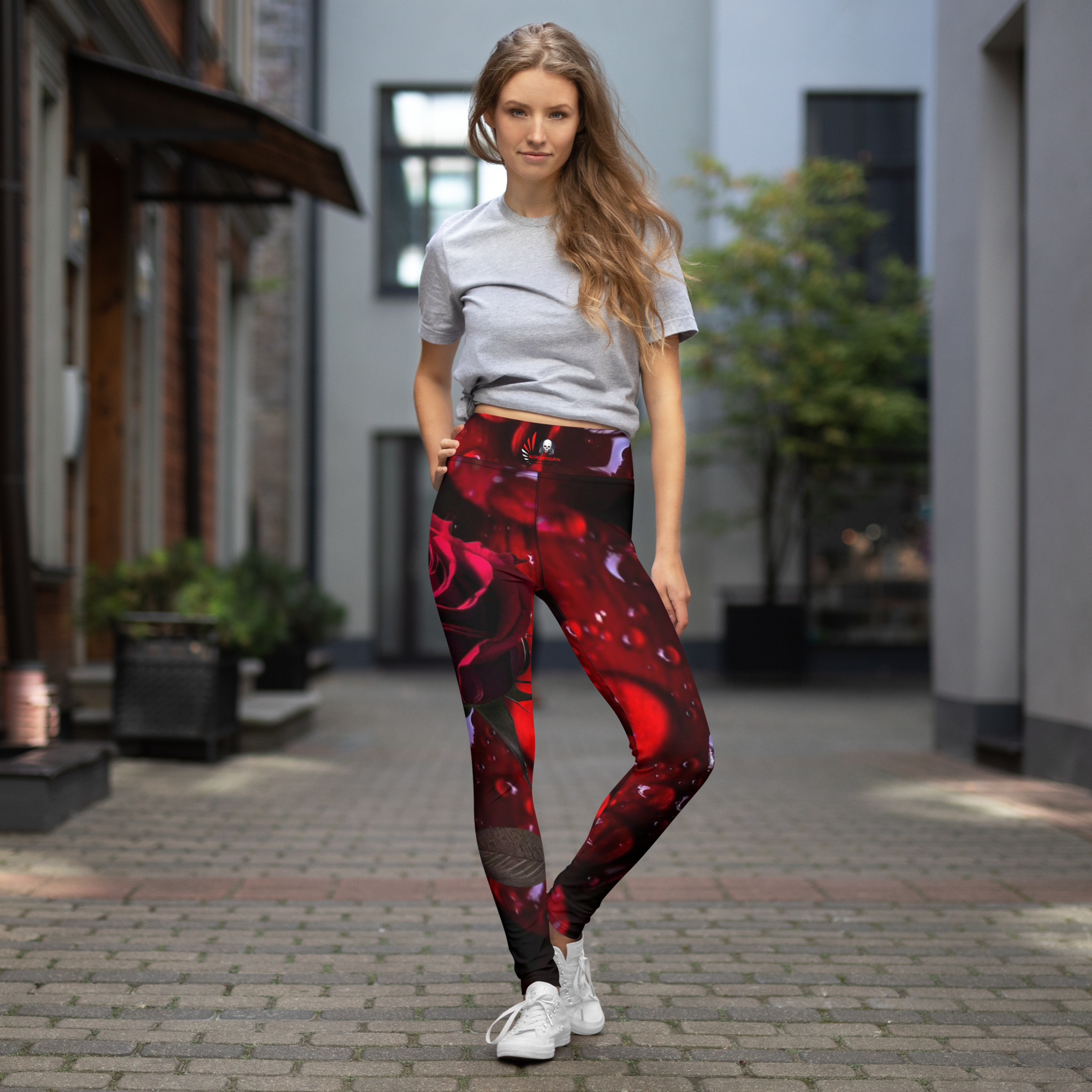 all-over-print-yoga-leggings-white-front-65144f097f0be