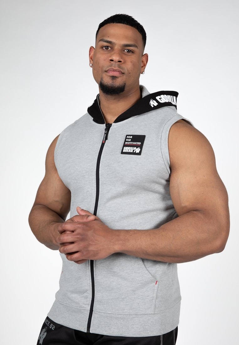 gorilla-wear-sweat-a-capuche-zippe-milwaukee-s-l-gris-chine-s