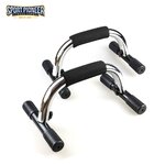 Chrom-Une-paire-Push-Up-Bar-avec-Poign-e-En-Mousse-pour-Bras-et-La-Poitrine