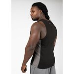 richmond-rib-tank-top-black-gray-2