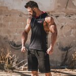 HOODED-TANK-TOP-BLACK-CORE-SHORTS-athlete
