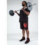 buffalo-workout-shorts-black-red (2)
