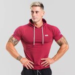 MNX-HOODED-TEE-BURGUNDY-2