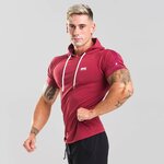 MNX-HOODED-TEE-BURGUNDY-1