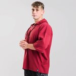 HOODED-EXTRA-T-SHIRT-BURGUNDY-1