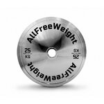 440402-25 - AFW disco powerlifting 25kg chromed