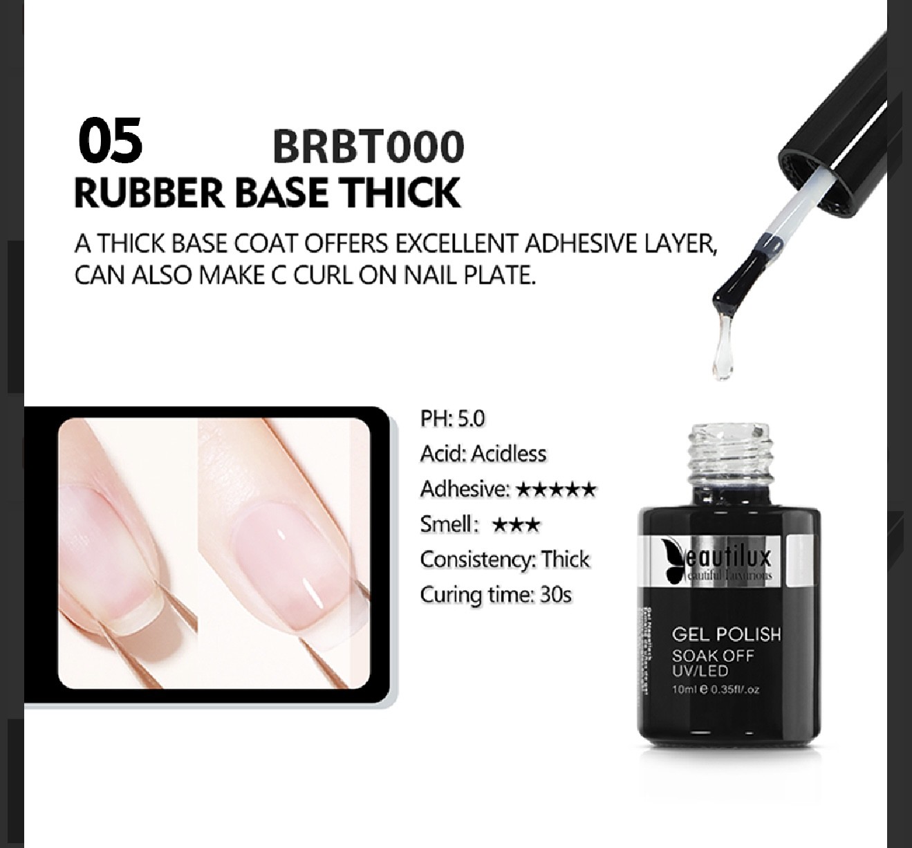 rubber base thick