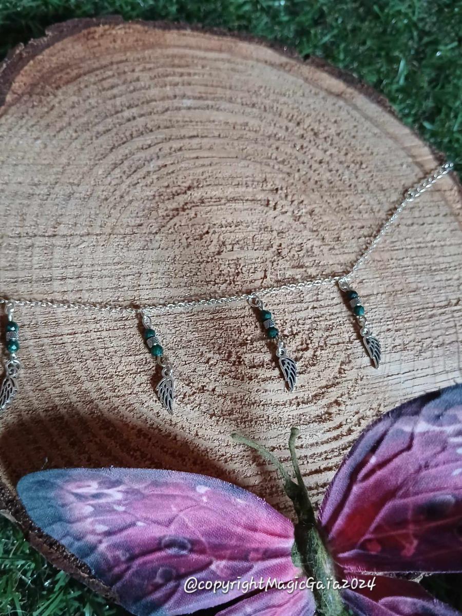 Chaine-de-chevilles-malachite-facettes-aile-d-ange-zoom