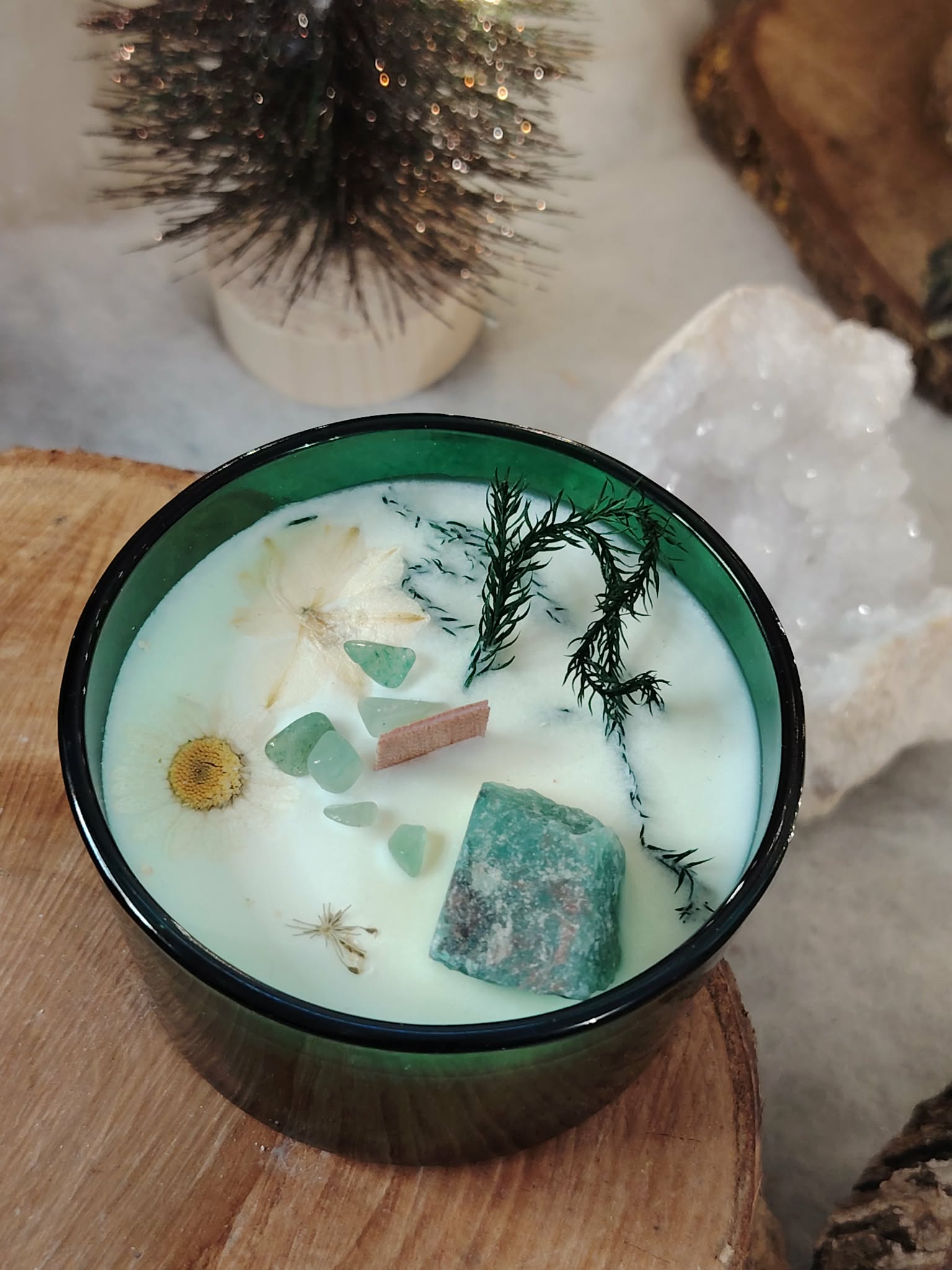 Bougie parfumée menthe