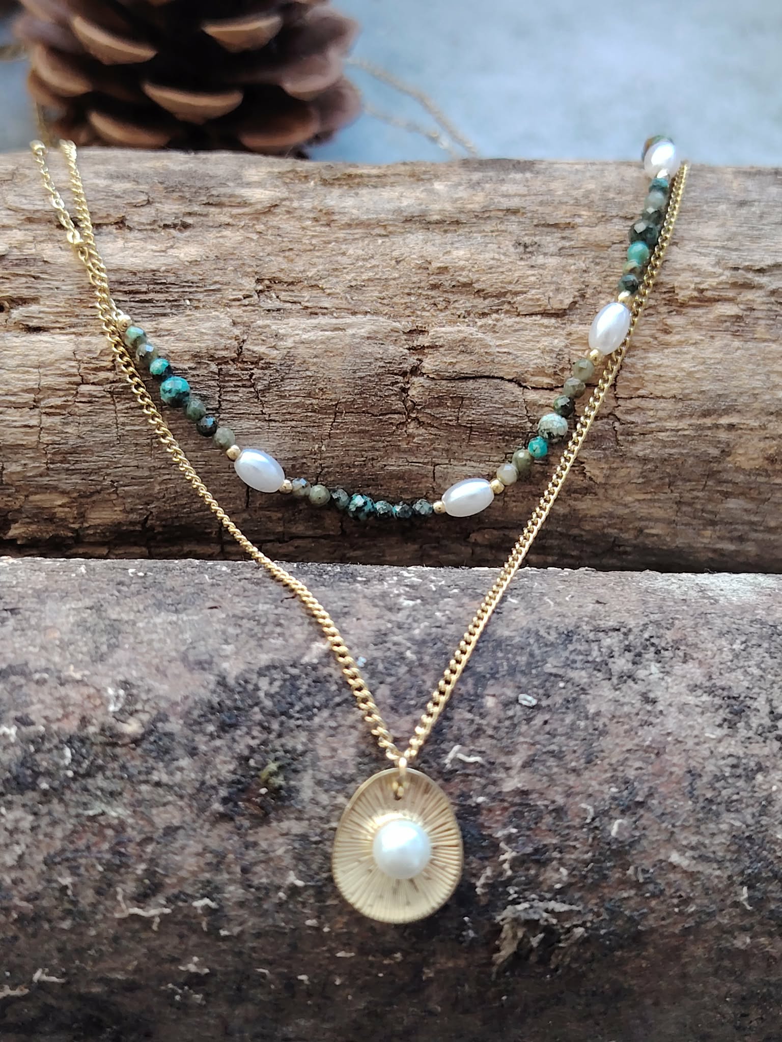 Pendentifs & colliers en acier inoxydable 