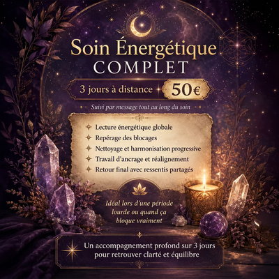 Soin énérgetique complet