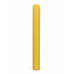 Bougie naturelle jaune sur fond blanc, texture alvéolée et bienfaits associés aux rituels et au recentrage
