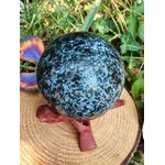 Sphère Gabbro énergie négative ancrage acidité gastrique ancrage renouveau stress fatigue magic gaia