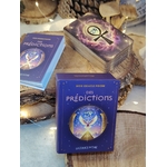 oracle poche des prédictions la douce pythie – boîte face avant – décor rondins de bois et ambiance mystique
