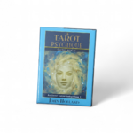 Boîte du coffret oracle « Le Tarot Psychique » de John Holland, étui bleu présenté seul sur fond blanc. Cartes divinatoires pour tirage, guidance, intuition, méditation et clarté